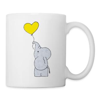 Elephant Elephant Skin - Mug - white - Right