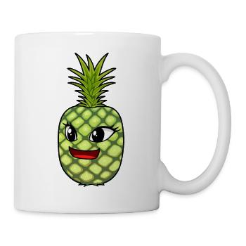 Fruit Foxes Fruit Summer Pineapple - Mug - white - Right