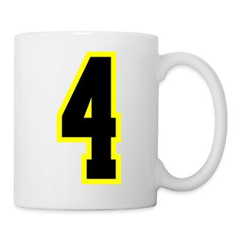 Justaucorps à 4 chiffres - Mug blanc - blanc - Droite