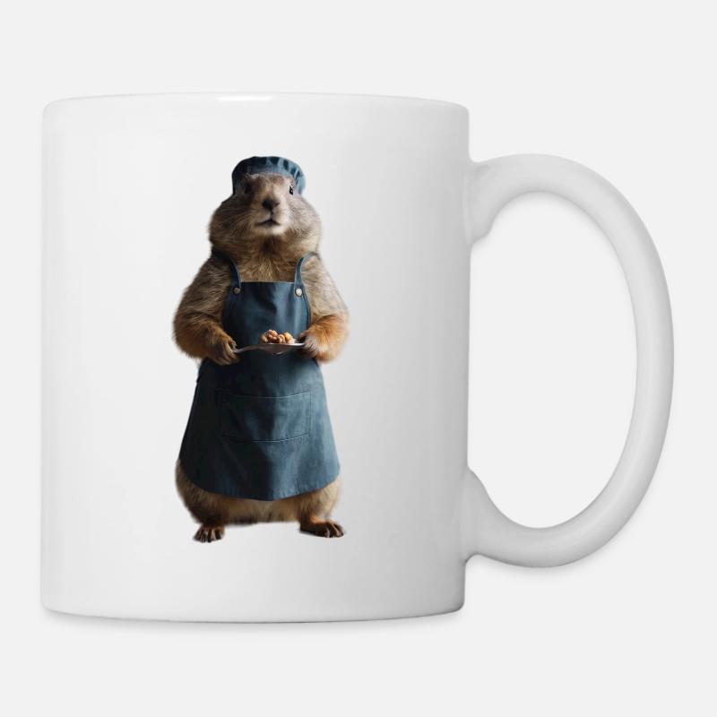 Mamotte cuisinier - Mug blanc - blanc