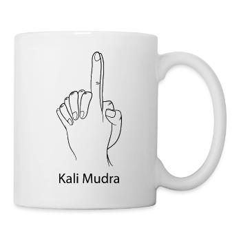 Yoga Meditation Spa Mudra - Tasse - Weiß - Rechts