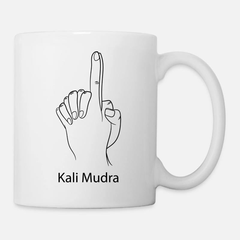Yoga Meditation Spa Mudra - Mug - white