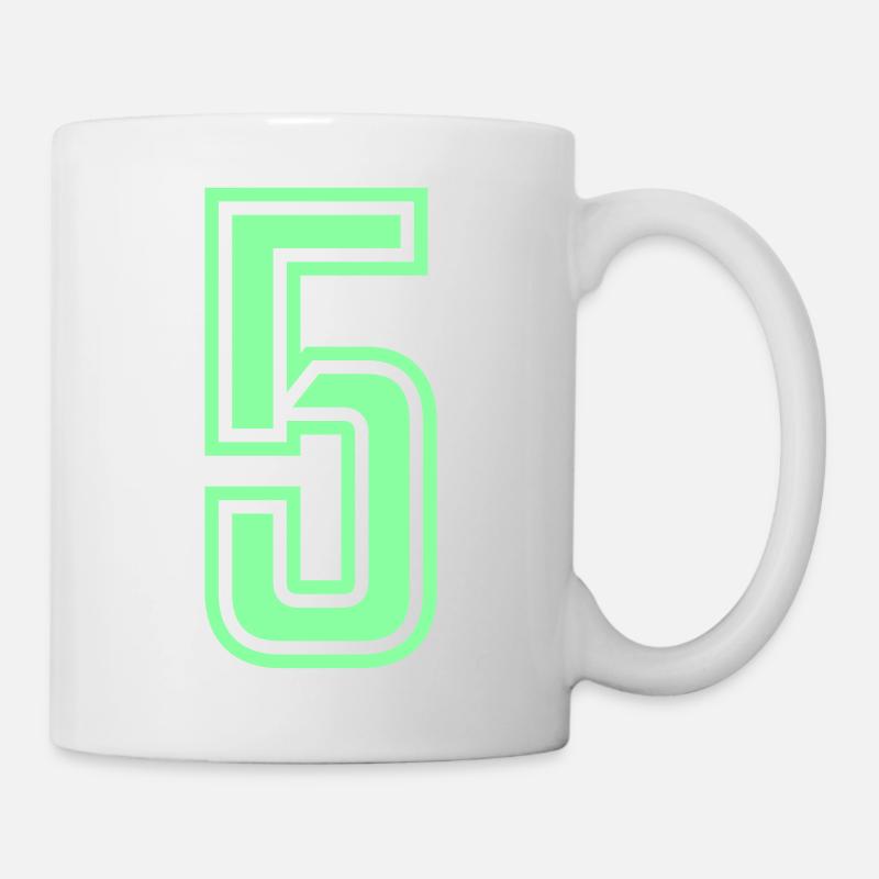 5 - Tasse - Weiß