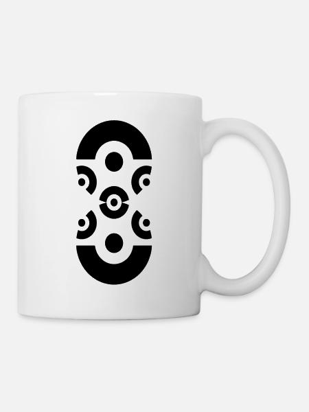 8 - Tasse - Weiß
