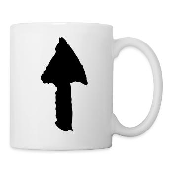 pfeil - Tasse - Weiß - Rechts