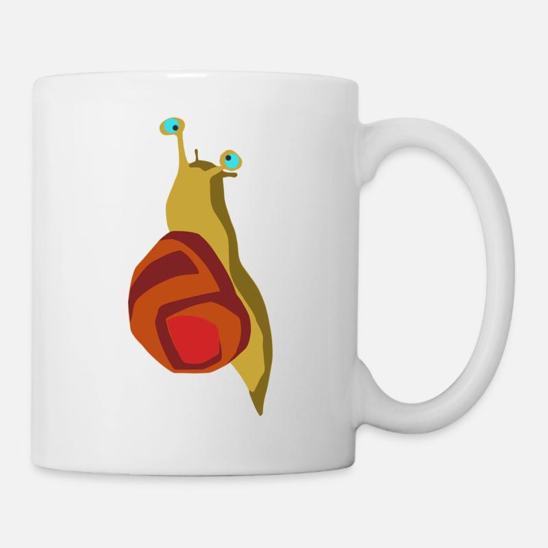 Snail rouge - Mug - white
