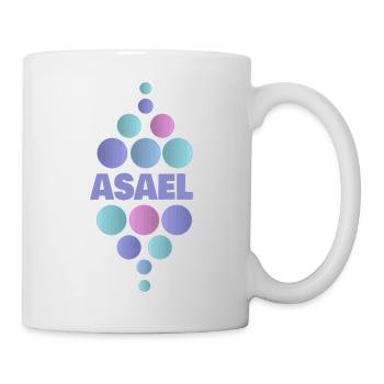 Vorname Asael - Tasse - Weiß - Rechts