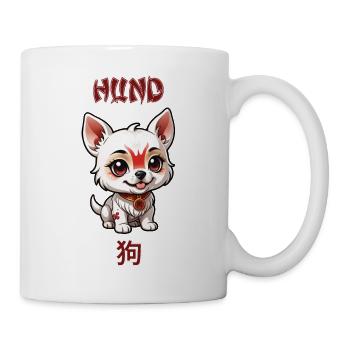 Chien - Astrologie - Mug blanc - blanc - Droite