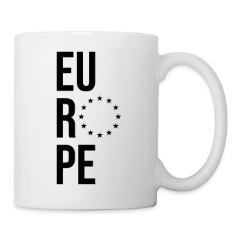 Europe - Étoiles - Mug blanc - blanc - Droite
