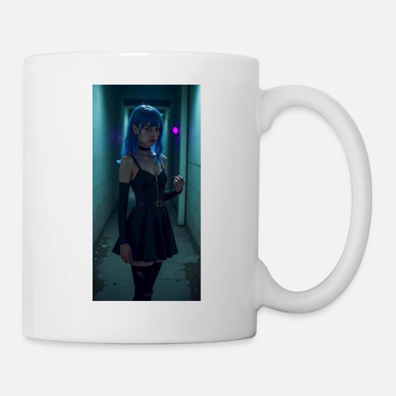 FILLE D’ANIME SWS - Mug blanc - blanc