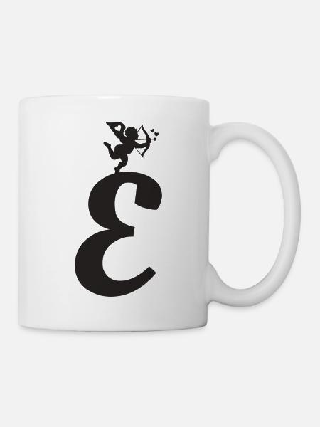 E - Tasse - Weiß