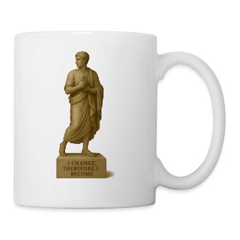 Classical Philosophy Sculpture - Mug - white - Right