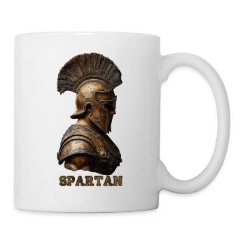 Antiker Spartan Krieger  - Tasse - Weiß - Rechts
