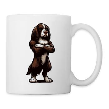 Münsterländer Münsterländer owner Münsterhund - Mug - white - Right