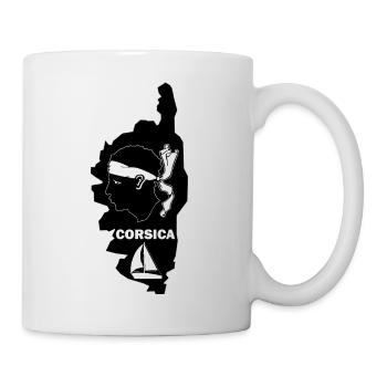 Voilier Corse Ile Voilier Corse France - Mug blanc - blanc - Droite