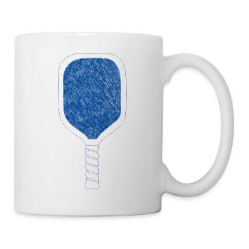Pickleball Racket - Mug - white - Right