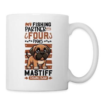 Pêche et Setter Anglais - Mug blanc - blanc - Droite