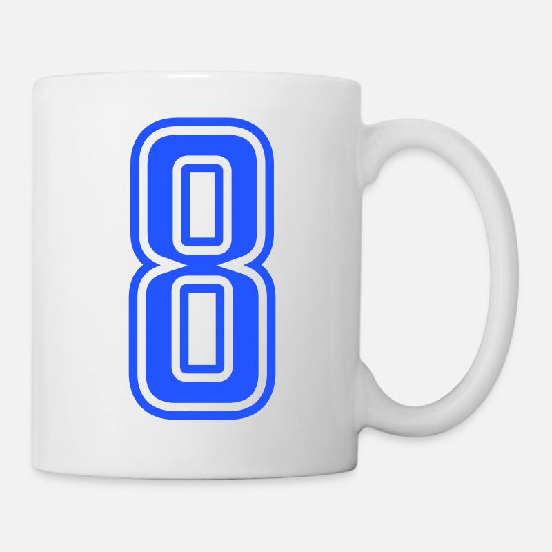 8 - Tasse - Weiß