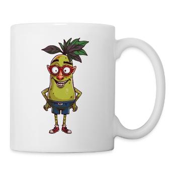 Obst - Tasse - Weiß - Rechts