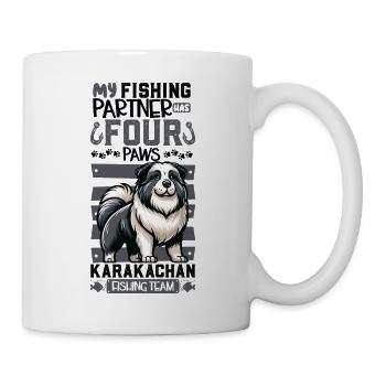 Fishing and Karakatshan - Mug - white - Right