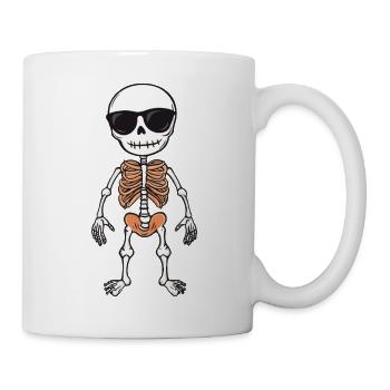 Skeleton Comic Halloween - Mug - white - Right