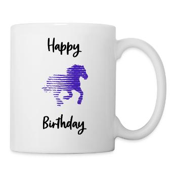 50. 50 JAHRE. 50-JÄHRIGES JUBILÄUM. 50-JÄHRIGES JUBILÄUM. - Tasse - Weiß - Rechts