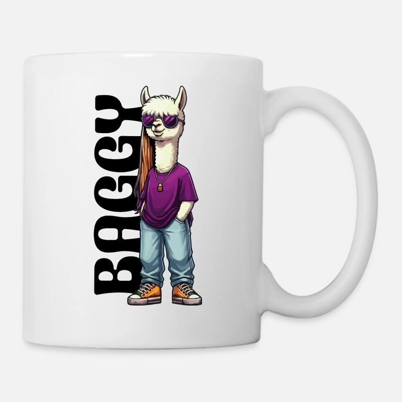 Alpaga baggy - Mug blanc - blanc