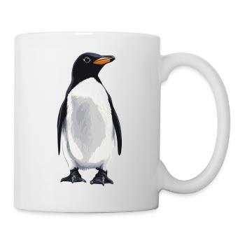 Pinguine Pinguin - Tasse - Weiß - Rechts