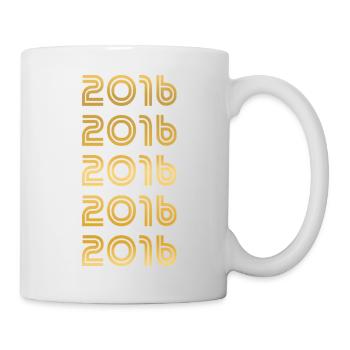 Or 2016 - Mug blanc - blanc - Droite