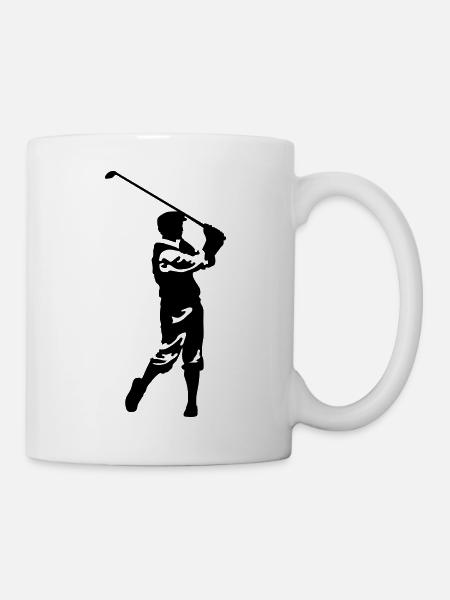 Golf sport - Tasse - Weiß