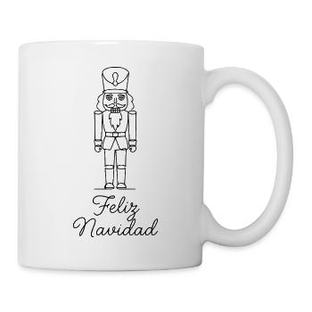 Noël Casse-Noisette de Feliz Navidad - Mug blanc - blanc - Droite