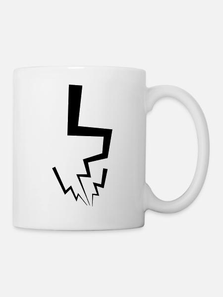 Éclair - Mug blanc - blanc
