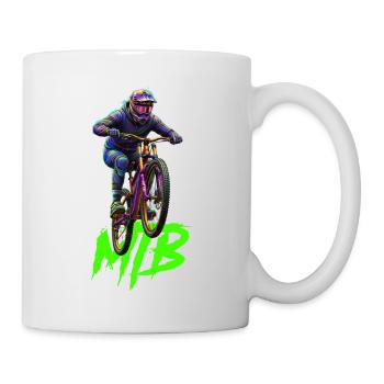 MTB bike - Tasse - Weiß - Rechts