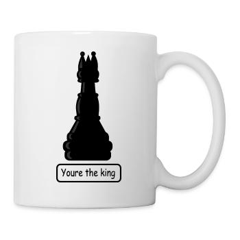 You_are_the_king - Mug blanc - blanc - Droite