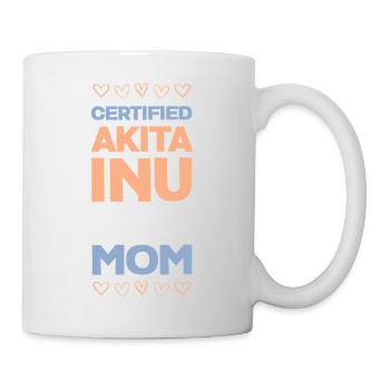 Akita Inu Mom Certified - Tasse - Weiß - Rechts