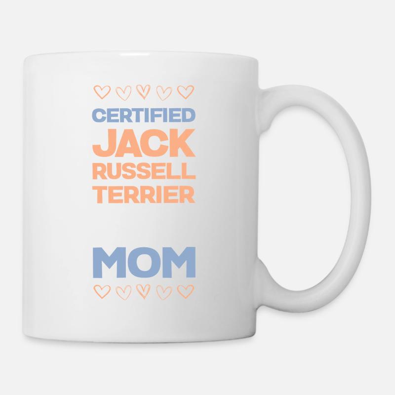 Certified Jack Russell Mom - Mug - white