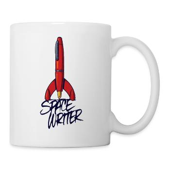 SPACE WRITER - let's talk - Mug blanc - blanc - Droite