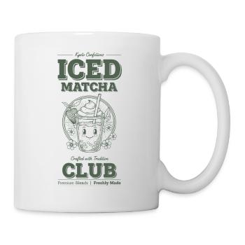 Iced Matcha Club Kyoto Confiseries Thé vert - Mug blanc - blanc - Droite