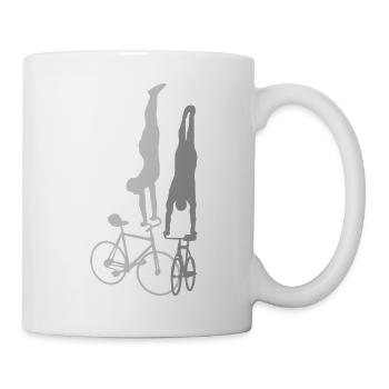 Artistic cycling, artistic cycling, indoor cycling - Mug - white - Right