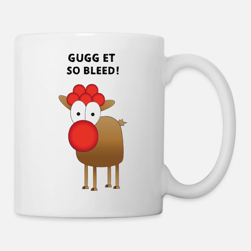 GUGG ET SO BLEED! - Tasse - Weiß