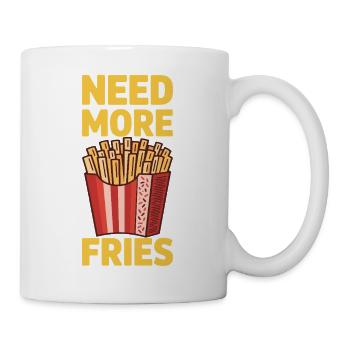 French Fries Fast Food Fries Fast Food Fast Food Gift - Mug - white - Right