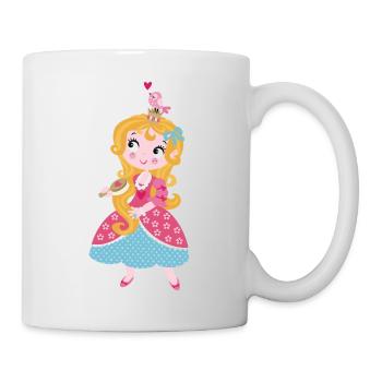 Süße Prinzessin  - Tasse - Weiß - Rechts