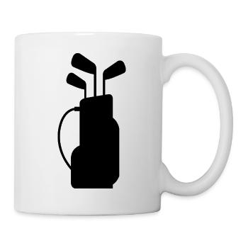 Golf bag - Mug - white - Right