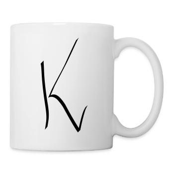 Letter K - Mug - white - Right
