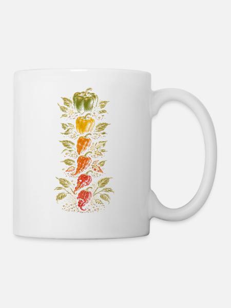 Chili Grower Chilis Anbauen - Tasse - Weiß