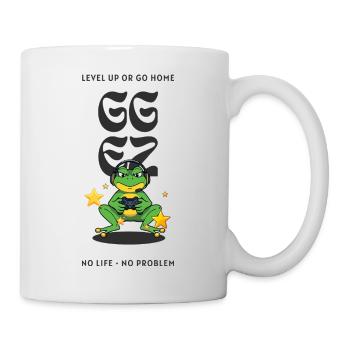 Froschspieler-Level-Up - Tasse - Weiß - Rechts