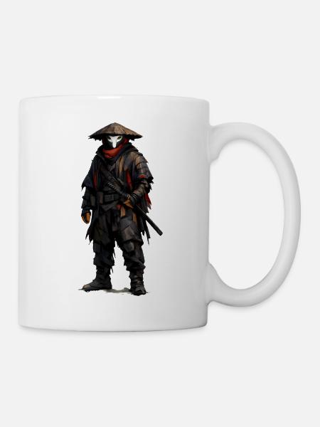 Pestdoktor Ninja Noir - Tasse - Weiß