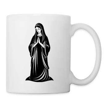 La Vierge Marie priant - Mug blanc - blanc - Droite