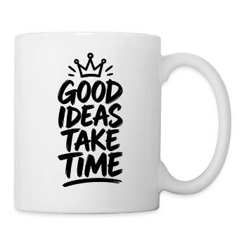 Unklares Motiv – Bitte Beschreibung - Tasse - Weiß - Rechts