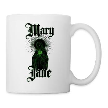 Mary_color_green_nowe1 - Tasse - Weiß - Rechts